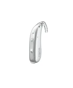 New Latest Hearing Aids Open Fit Signia Augmented Intuis 4 P Behind The Ear BTE Good Price Hearing Aid Silver Color