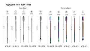Empujador de cutículas de uñas de acero inoxidable de doble punta, removedor de cutículas de Metal de Pakistán, empujador de uñas hecho en Pakistán - Product Image 5