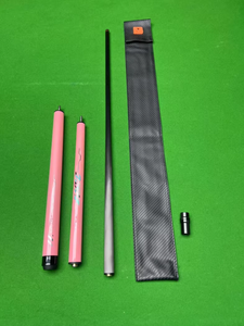 Little Monster Cyber High Quality 19oz Pink Carbon Jump Break Pool Cue Monster Joint 12.9mm Tip Stainless Steel Shaft for - Product Image 5
