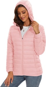 Chaquetas Acolchadas Reversibles Impermeables con Estampado para Mujer, Ropa de Invierno para Exteriores, Ecológicas y Ligeras - Precio Económico - Product Image 2