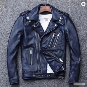 Nouveau modèle 2026 Veste en cuir pour homme et femme Nouvelle mode Veste en cuir pour homme Veste en cuir coupe-vent 2025 - Product Image 3