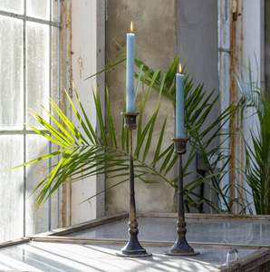 Rustic Dinner <b>Candle</b> <b>Stick</b> Holder <b>Black</b> Metal for Decorate Home Festive Hotel Restaurant Wedding Table Decoration Good Quality - Product Image 3