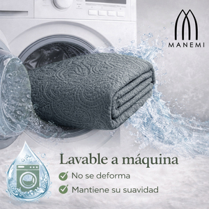 MANEMI Couvre-lit d'été mi-saison avec 1 ou 2 taies d'oreiller, différentes tailles - Product Image 6