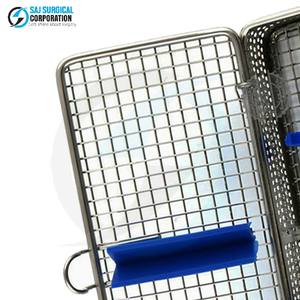 Inserts en acier inoxydable pour panier micro-ophtalmique, bandes durables et réutilisables pour un stockage sécurisé des instruments chirurgicaux délicats - Product Image 5