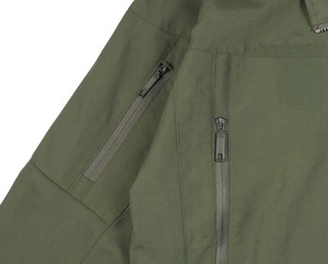 Veste de travail personnalisée en toile avec fermeture éclair pour hommes Blouson de style de rue avec techniques de lavage Veste de travail personnalisée - Product Image 5