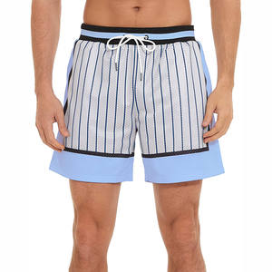 Nuevos pantalones cortos sueltos informales de malla para gimnasio y culturismo para hombre de verano - Product Image 6