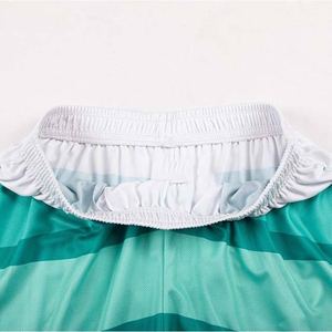 Short de sport en maille de soie glacée pour hommes de qualité supérieure respirant à séchage rapide pantalon ample Style décontracté avec cordon de serrage élastique - Product Image 5