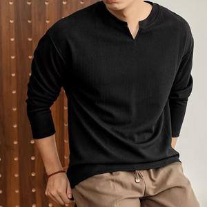 Top Treading personalizado Puff bordado estampado peso pesado algodón cuello redondo hombres Sudadera con capucha de gran tamaño y sudadera para hombres - Product Image 2