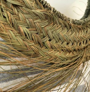 กระจก Boho ฟางธรรมชาติ, กระจก Boho Raffia, กระจก Boho, กระจกฝอย, กระจกฟาง, กระจกยิปซี, กระจกหวาย - Product Image 3