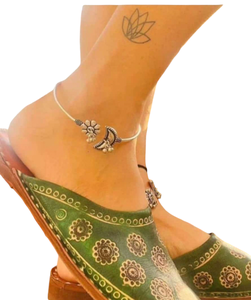 Wholesale Women Fashion Anklets <b>Jewelry</b> Ethnic Plain Brass Anklets Fashion <b>Jewelry</b> for Women's - Product Image 3