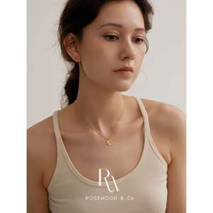 Collana Delicata Placcata Oro con Pendente a Cerchio Effetto Raggi di Sole, Resistente all'Ossidazione, Impermeabile, Design Trendy - Product Image 5