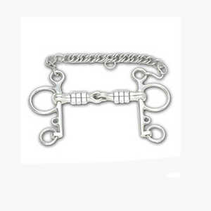 Brocas de caballo de acero inoxidable y accesorios de talabartería de anillo D para entrenamiento de caballos de equitación occidental de alta calidad - Product Image 5