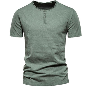 เสื้อยืดลำลองสำหรับผู้ชายทรงสลิมฟิตสำหรับใส่ได้ทั้งชายและหญิงเสื้อยืดผ้าฝ้าย100% แบบลำลองสำหรับฤดูร้อน - Product Image 2
