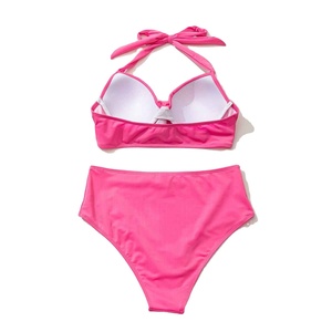 Ropa con Patrón Geométrico Asimétrico Innovador, Textil Transpirable y Ligero de Alto Rendimiento, Bikini de Playa para Mujer - Product Image 2