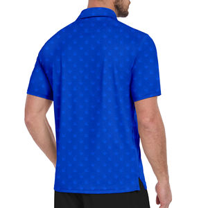 Polo de Golf de Último Diseño con Secado Rápido, Absorción de Humedad, Manga Corta, Estampado, Cuello con Botones y Logotipo Personalizado - Product Image 2