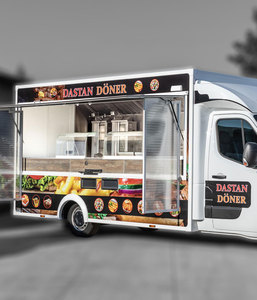 Compre Nuevos Camiones de Comida Móviles Motorizados de Acero Inoxidable 2026 con Estructura Resistente a la Oxidación y Garantía de 4 Años para Ventas al Aire Libre - Product Image 2