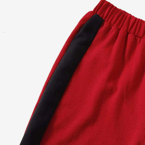 Conjunto de chándal para niños al por mayor a precio asequible, chándal para niños con logotipo personalizado, Sudadera con capucha, chándal deportivo de color sólido para niños - Product Image 4