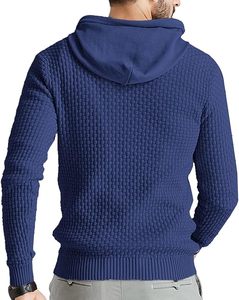 Sudadera con Capucha Extra Grande Bordada para Mujer, Estilo Holgado, Estampado Urbano, Informal, con Patrón Sólido, Esencial para el Invierno - Product Image 4