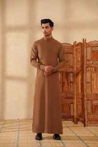 Vêtements islamiques pour hommes, thobe musulman, thobe arabe, vente en gros de jubba pour hommes, vêtements islamiques pour hommes, thobe - Product Image 4
