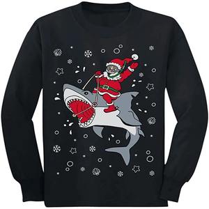 Venta al por mayor de camisetas de Navidad para hombres de punto personalizado por sublimación de Navidad camiseta de impresión de tamaño europeo personalizado camiseta de Navidad - Product Image 4