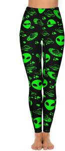 High Waisted Exercise Yoga Pants for Women Running Sports Workout Yoga <b>Leggings</b> with <b>Pockets</b> - Product Image 2