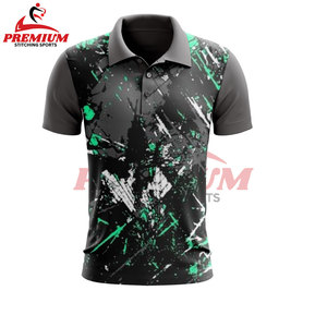Camisetas Polo de Golf de Último Diseño, Camiseta Polo de Golf con Logotipo Personalizado por Sublimación para Hombre - Product Image 3
