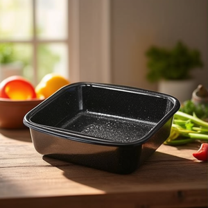 Mini plat à rôtir RIESS 22 x 22 cm pour la friture et la cuisson de petites portions - Product Image 3