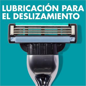 Gillette Mach 3 Cuchillas de afeitar de 3 hojas para hombre Juego de 5 piezas Herramienta de afeitado de hierro fuerte - Product Image 2