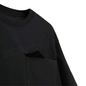 2025 mejor calidad nueva llegada algodón Spandex camiseta de gran tamaño opciones multicolores Fitness entrenamiento gimnasio camisetas - Product Image 6