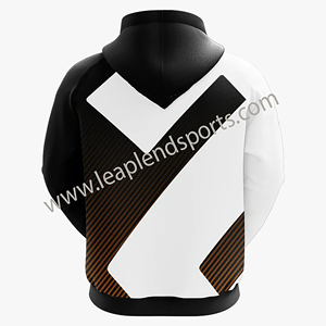 Sweat à capuche Boxy de luxe unisexe de haute qualité 100% coton éponge française sweats à capuche courts personnalisés et surdimensionnés pour l'hiver - Product Image 4