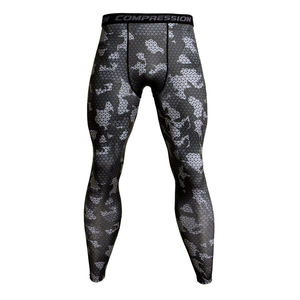 Mezcla de mallas al por mayor barato de buena calidad de entrenamiento nuevo personalizado 92 poliéster 8 Spandex hombres sublimación pantalones verano brillo OEM corte - Product Image 5