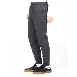 Pantalons de jogging pour hommes avec logo personnalisé, fabrication directe d'usine, coupe ample, pantalons de survêtement, taille élastique, pantalon décontracté droit - Product Image 3