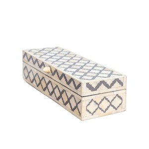Bone Inlay Dates Boîtes à boutons en bois Eid et Ramadan Spécial au prix le moins cher Décoration de la maison et boîtes de rangement Organisateur disponible - Product Image 1