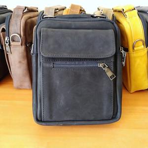 Men's Fashionable Waterproof Genuine Leather <b>Crossbody</b> <b>Messenger</b> <b>Bag</b> LMB-0012 Shoulder Sling <b>Bag</b> - Product Image 4