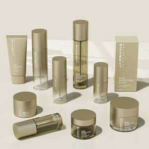 Set di olio essenziale di vetro per la cura della pelle di lusso a forma di cilindro - Product Image 3