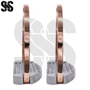 Estribos Jin de Aleación de Aluminio Anodizado Mecanizado con Precisión, Estribos de Seguridad Ecuestres Duraderos, la Mejor Calidad, Colores y Tamaños Personalizados - Product Image 2