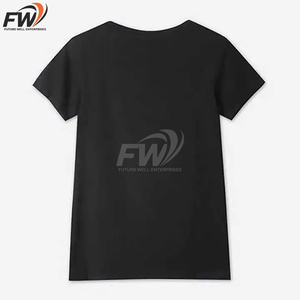 Camisetas de Hombre de Alta Calidad, 100% Algodón, Sólidas, Ecológicas, de Secado Rápido, Transpirables, Resistentes, Personalizables, al por Mayor, con Pedrería - Product Image 4