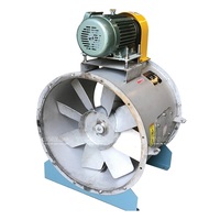 VENTILATEUR AXIAL DE HAUTE QUALITÉ CONNECTÉ PAR TUBE POUR L'ÉLIMINATION DE LA FUMÉE DES PARKINGS