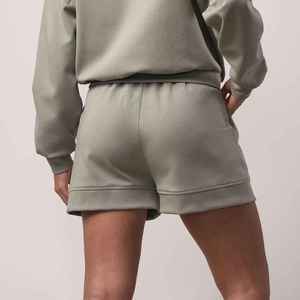 Shorts de bain pour femmes de haute qualité 100% coton imprimés sur mesure taille élastique séchage rapide respirant style sportif hip hop - Product Image 5