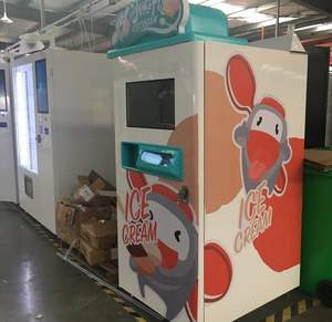 Máquina expendedora automática de helados con congelador de autoservicio las 24 horas, sistema inteligente, equipo de miniordenador - Product Image 2