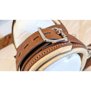 Arnés y Collar de Cuero Genuino para Reposacabezas. - Product Image 6