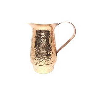 Jarra de agua Cooper para uso de fiesta para Hotel, tamaño y forma personalizados, jarra de cobre sostenible para beber, jarra para vajilla de comedor - Product Image 1