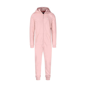 80% coton 20% Polyester dos brossé coton à l'intérieur deux voies YKK qualité fermeture éclair rose clair unisexe Original Onesie - Product Image 6