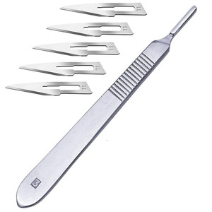 High Quality No. 3 Surgical <b>Scalpel</b> Handle Stainless Steel <b>Blade</b> Holder BP Handle for Surgery - Product Image 3