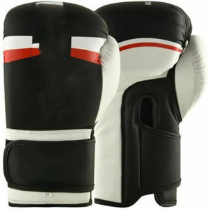 Gants de boxe MMA en cuir véritable personnalisés avec fermeture pour un usage unisexe - Product Image 1