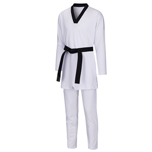 Taekwondo venta al por mayor uniforme logotipo personalizado uniformes MMA artes marciales desgaste Karate Judo Kickboxing Taekwondo uniforme - Product Image 1
