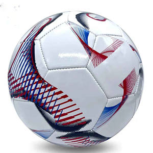 Ballon de football promotionnel en PVC de qualité supérieure, impression de logo personnalisée, sport, ballon de football pakistanais en cuir PU neuf, cuir PU personnalisé - Product Image 4