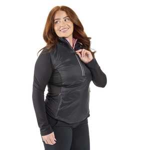 Nueva chaqueta de golf de primavera para mujer de moda con cremallera diseño recortado ajustado cordón entrenamiento prendas de vestir exteriores logotipo personalizado - Product Image 2