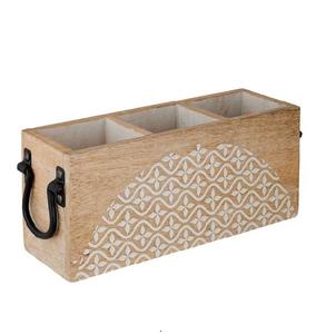 Fantastique design ustensiles de cuisine décor de table porte-couverts en bois de haute qualité porte-couverts de fabrique et exportateur - Product Image 2