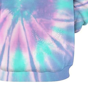 Uso al aire libre Superventas Tie Dye Hoodies Ropa de moda Precio bajo Hombres Tie Dye Hoodies - Product Image 5
